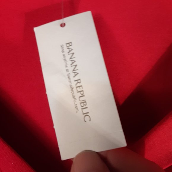 Banana Republic twist strap v-neck tank top sz S - Picture 8 of 10